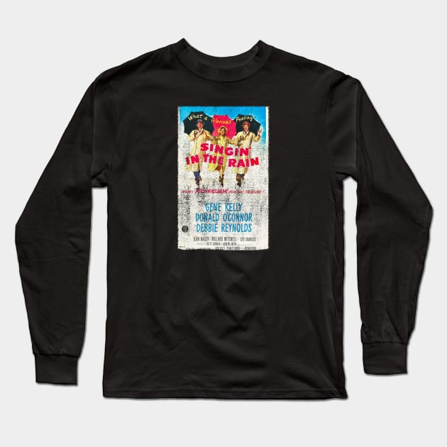 Singin' in the Rain Long Sleeve T-Shirt by OffBookDesigns